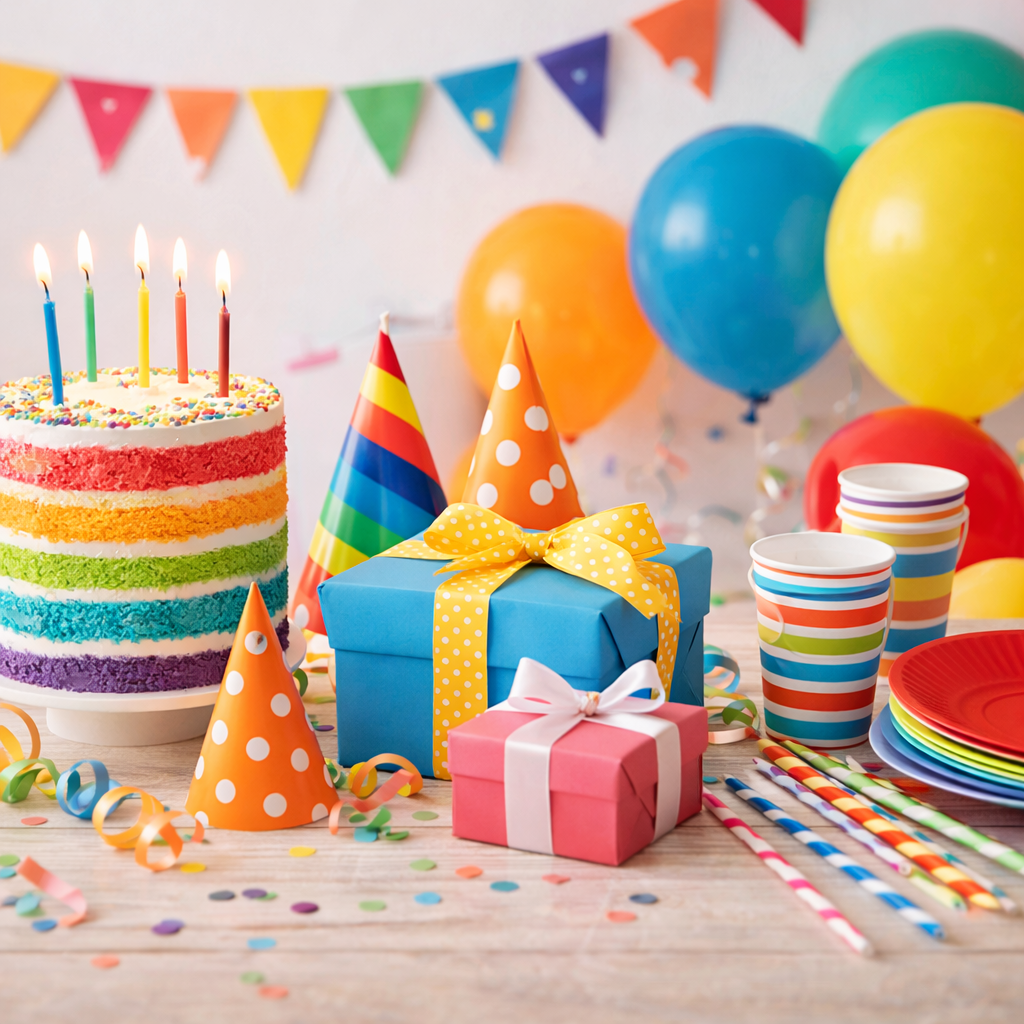 Artículos para cumpleaños y fiestas