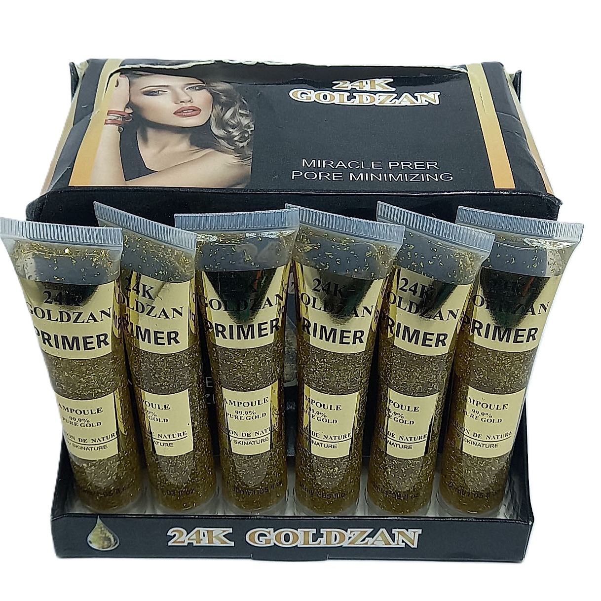 24 k Goldzan Caja con 24