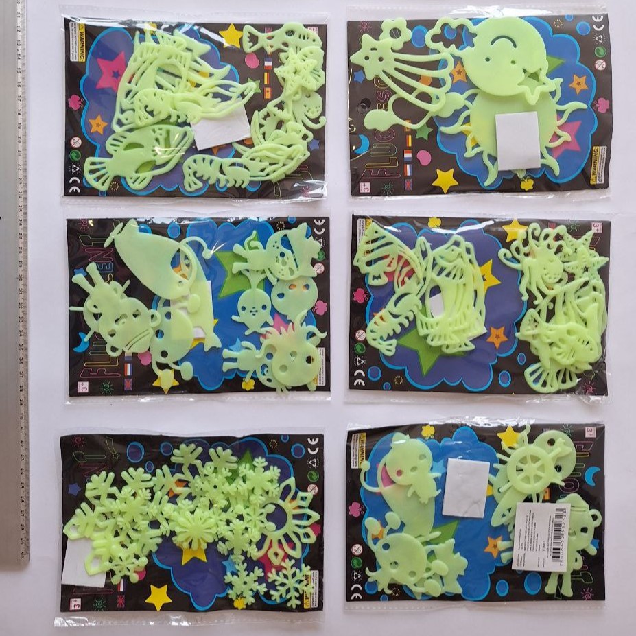 Paquete fluorescente