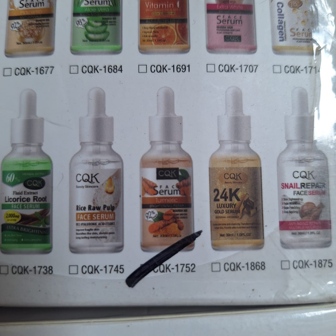 Serum, Sérum, CQK 30ml