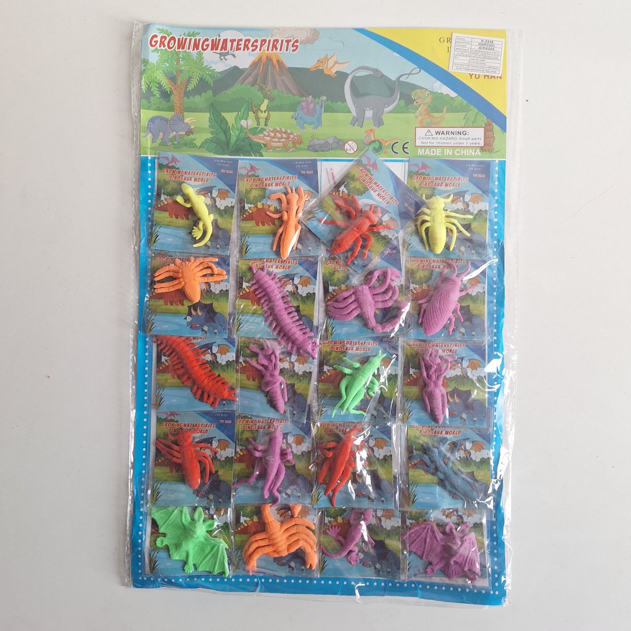 Animales terrestres  - Paquete con 20 unidades 