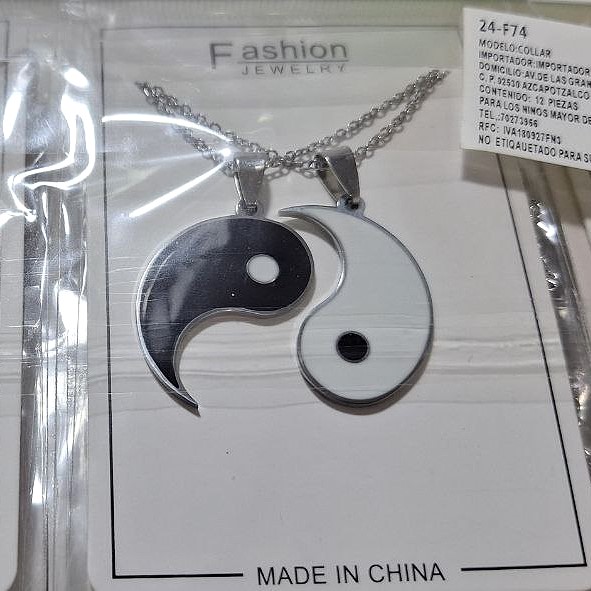 Collares Yin Yang pareja
