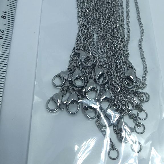 Cadena Plateada fina 2