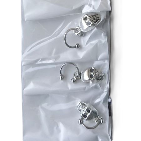 Argolla con calavera