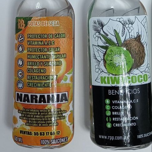 Silicona para el pelo