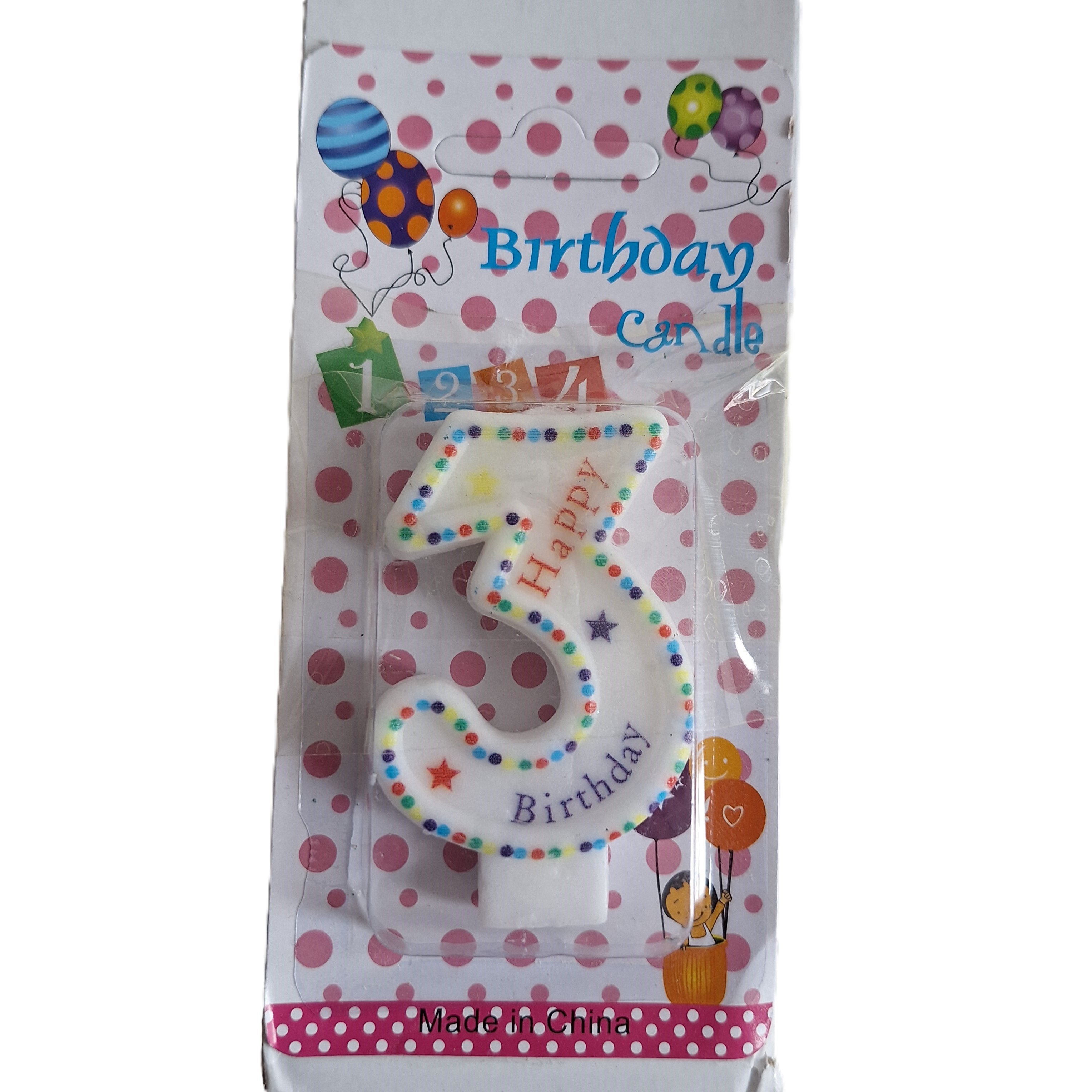 Vela de # para pastel