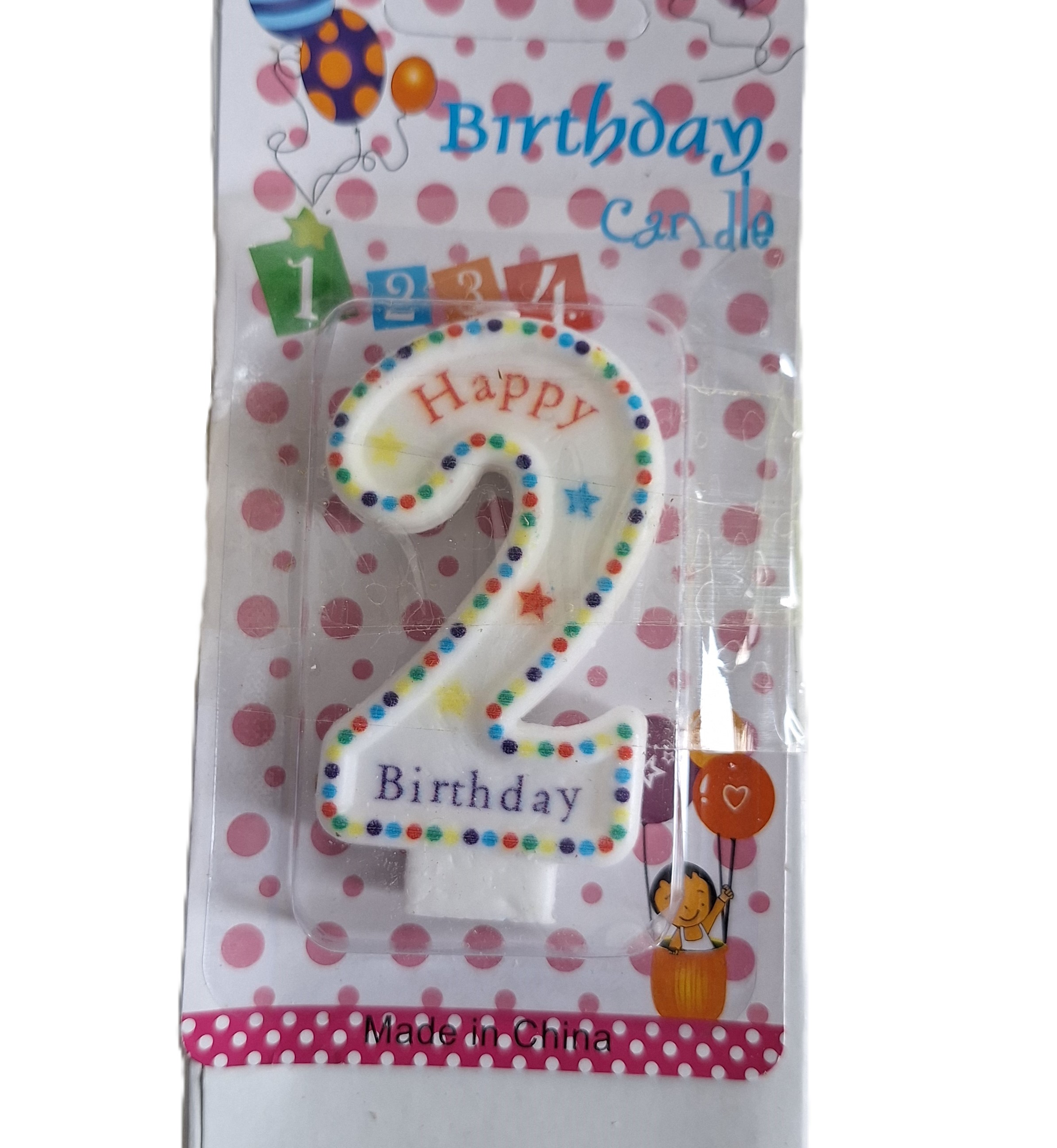 Vela de # para pastel