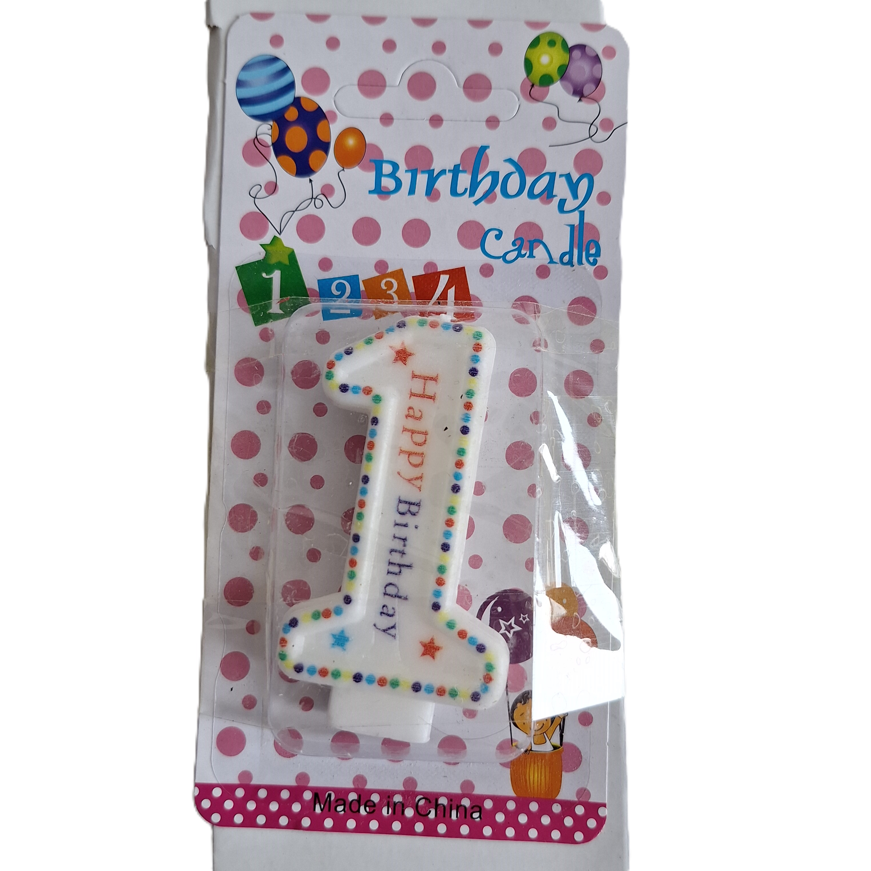 Vela de # para pastel