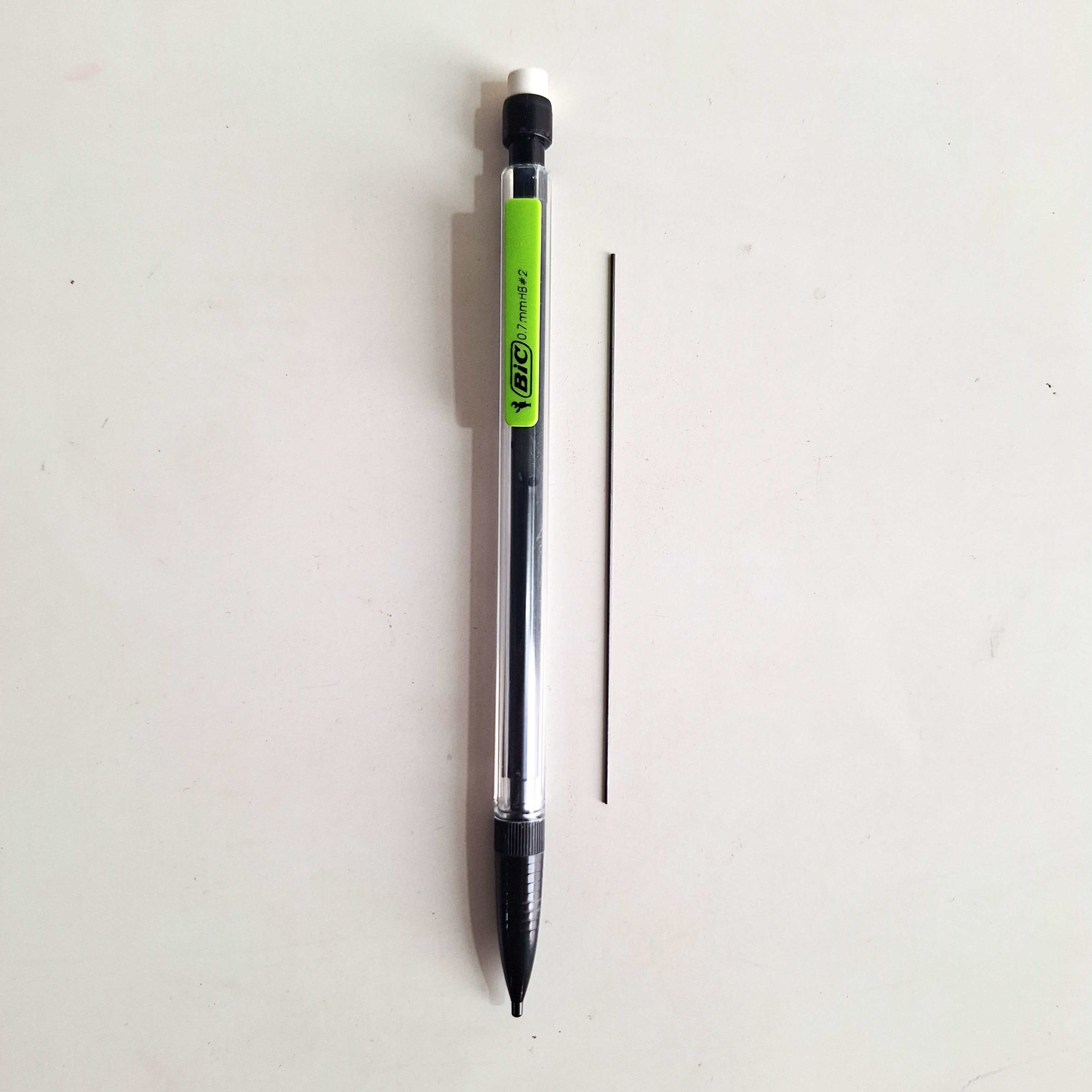 Portamina Marca BiC, Mina 0.7 2