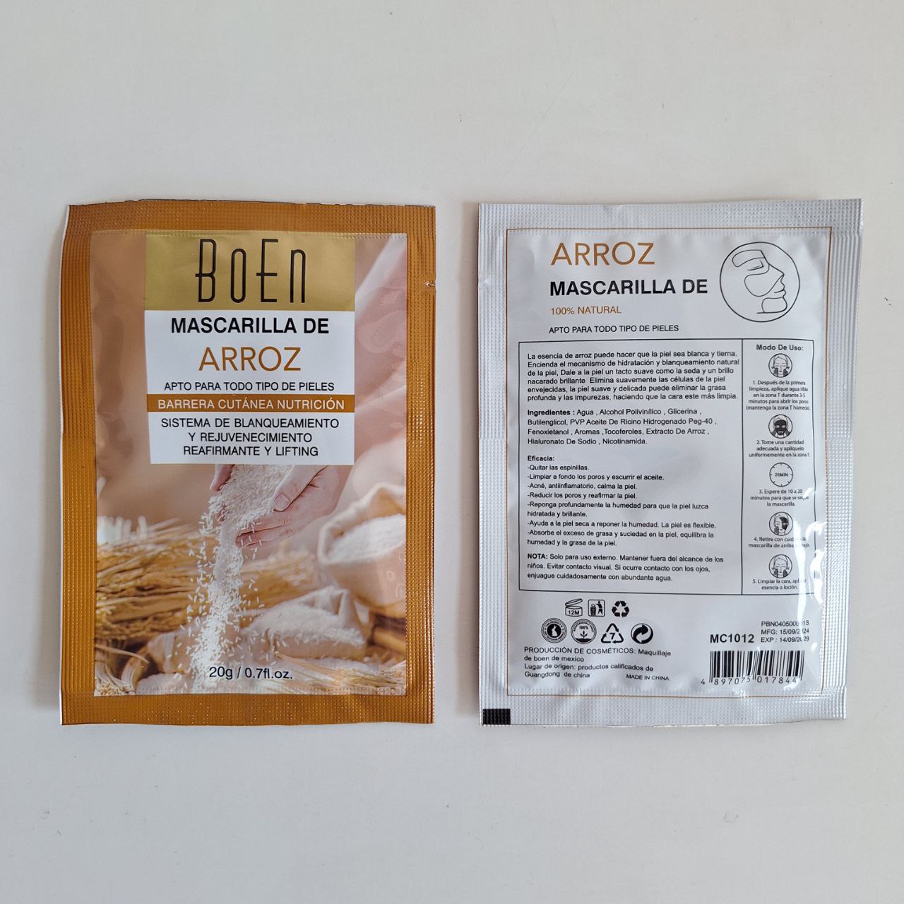 Mascarilla ( Peel Off Mask )