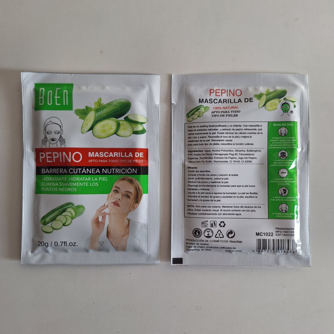 Mascarilla ( Peel Off Mask )