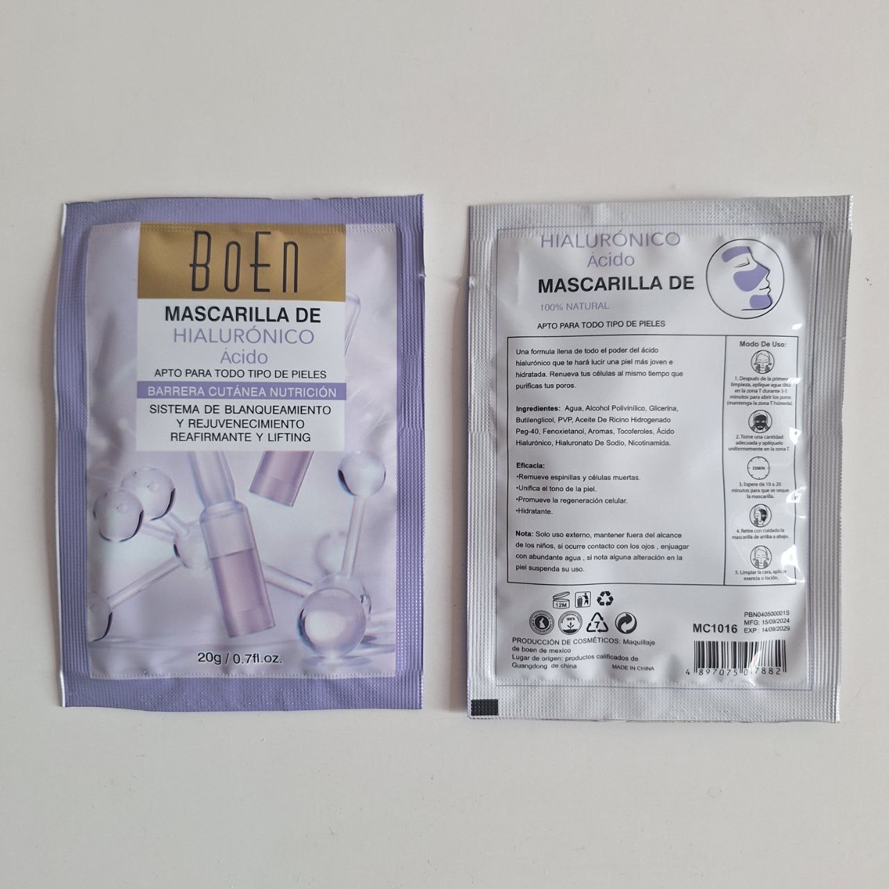 Mascarilla ( Peel Off Mask )