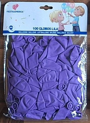 Globos paq con 100 ( 25 cm )