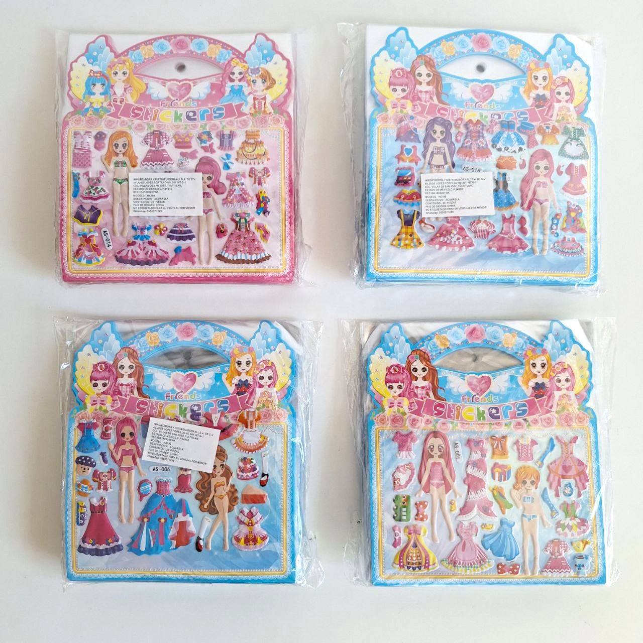 Sticker ( Pegatina )  - Friends ( paq con 20 cartones )