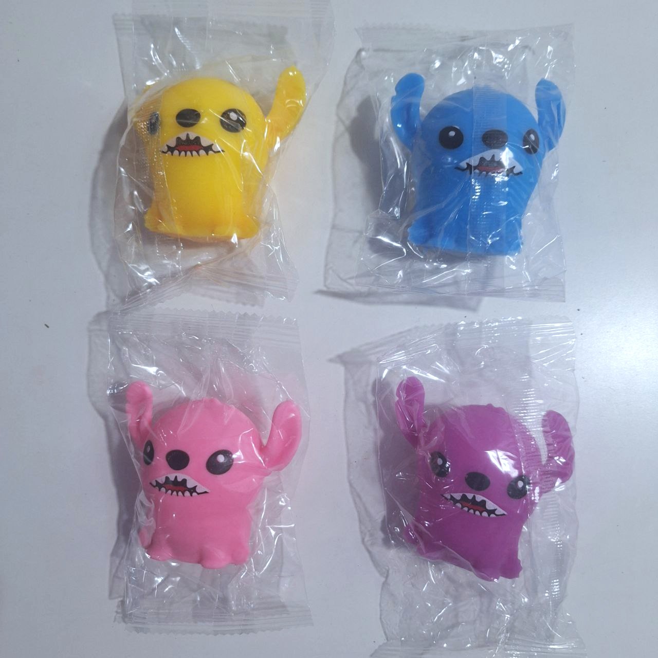 Squishy, Antiestrés - Stitch, 4 colores ( unidad ) 