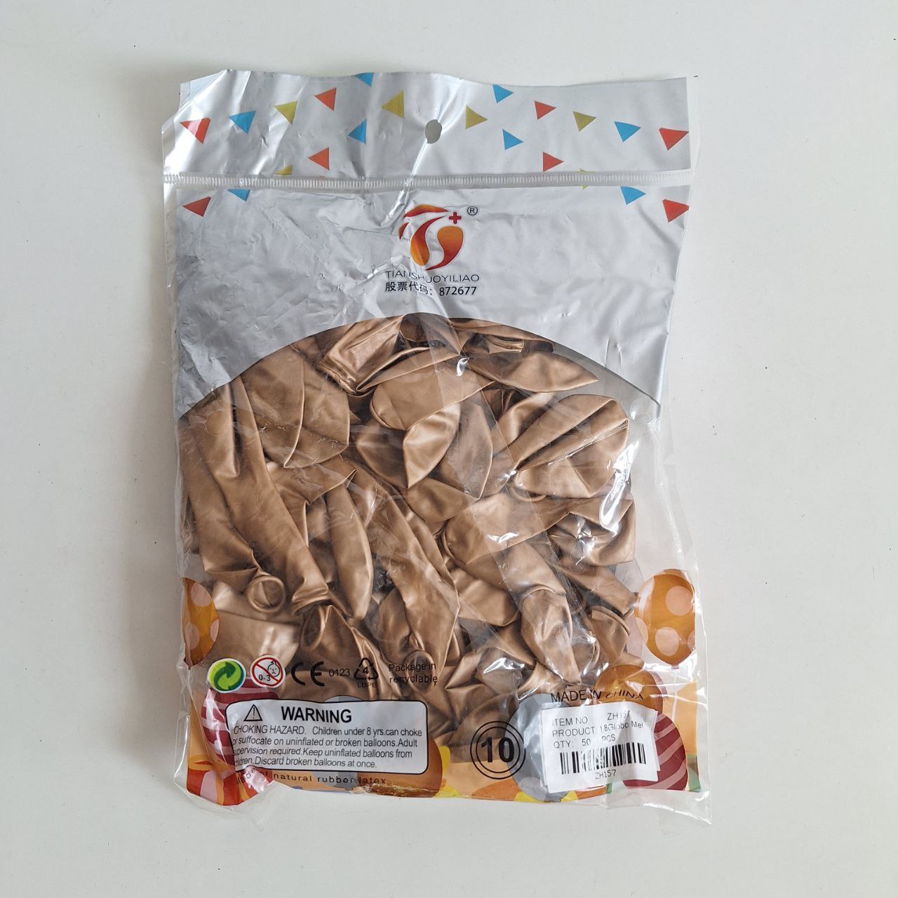 Globos Metalizados, # 10