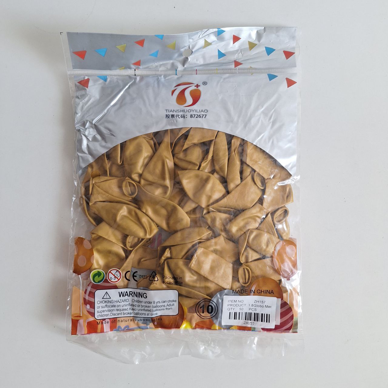 Globos Metalizados, # 10