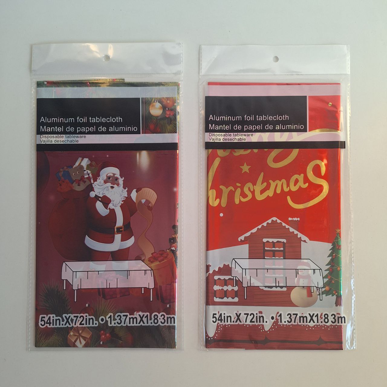 Mantel metalizado ( 137 cm x 183 cm )