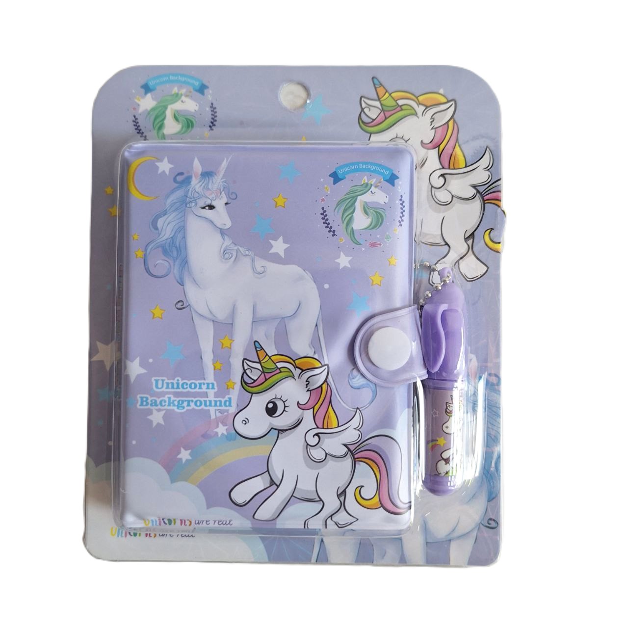 Libreta - Unicornios, con bolígrafo