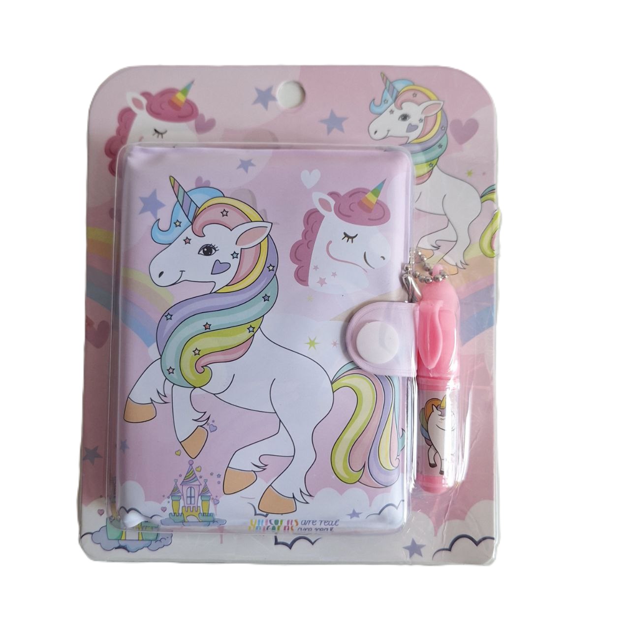 Libreta - Unicornios, con bolígrafo