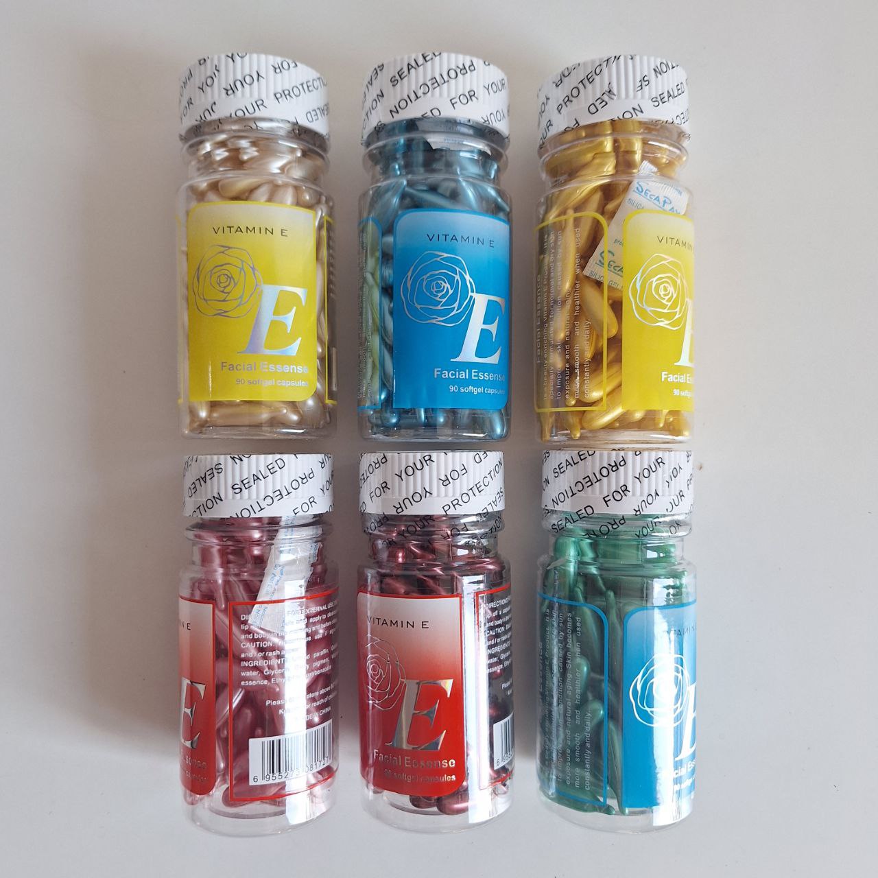 Cápsula facial, Vitamina E