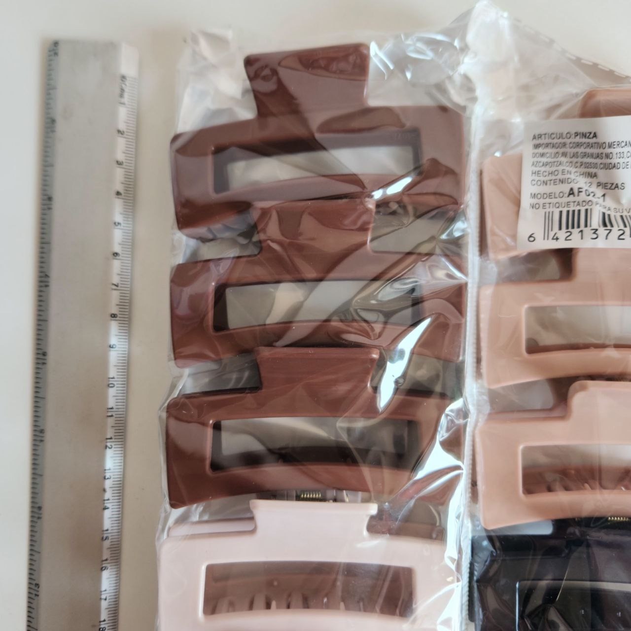 Pellizco - 4 tonos, bordes rectos