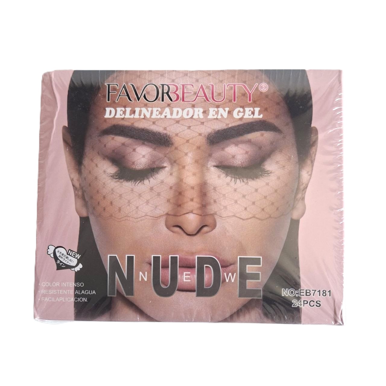 Delineador en Gel, 4 tonos