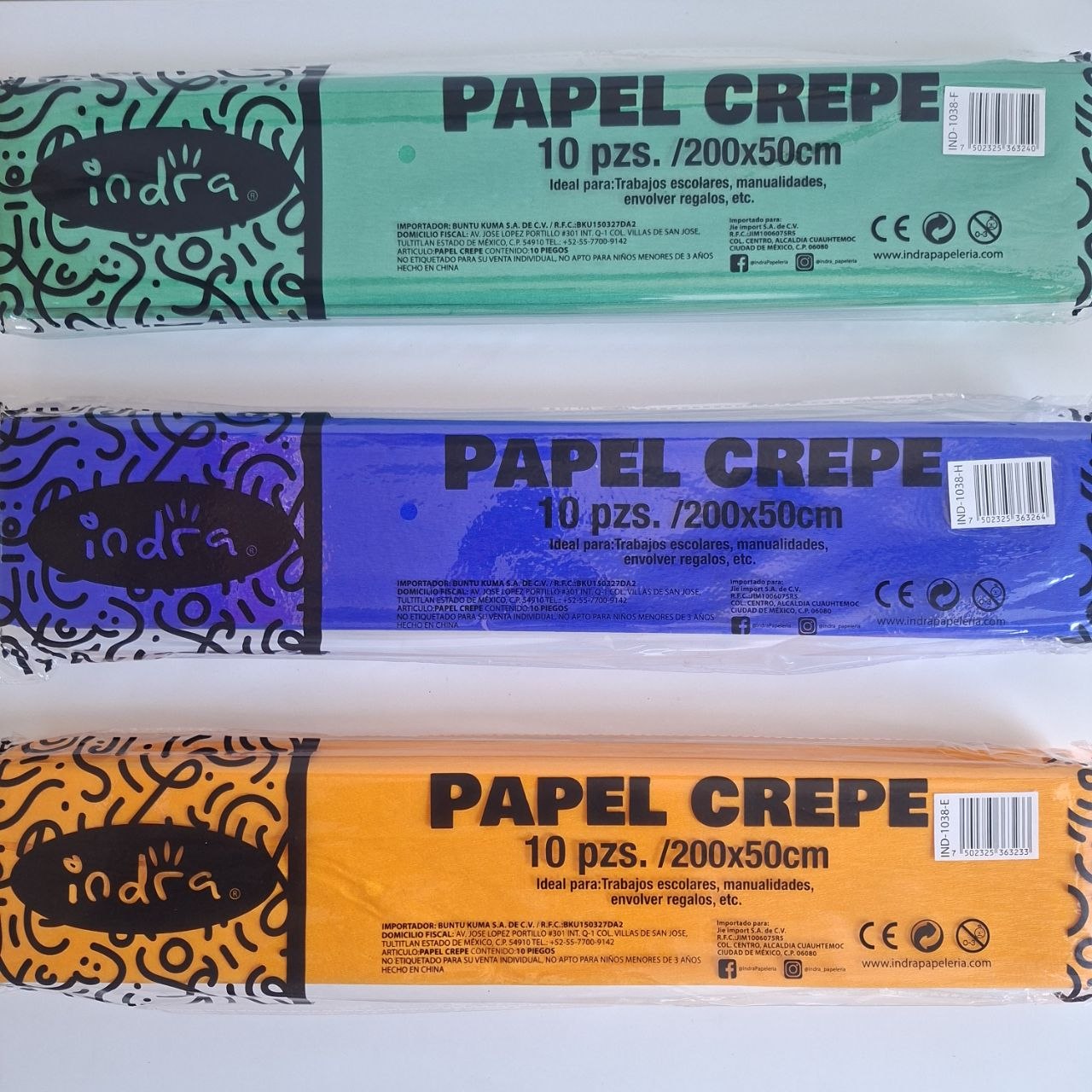 Papel Crepe 1