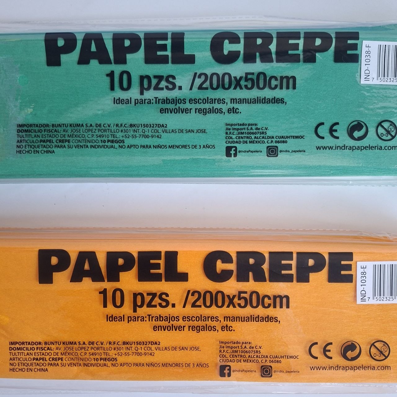 Papel Crepe 3