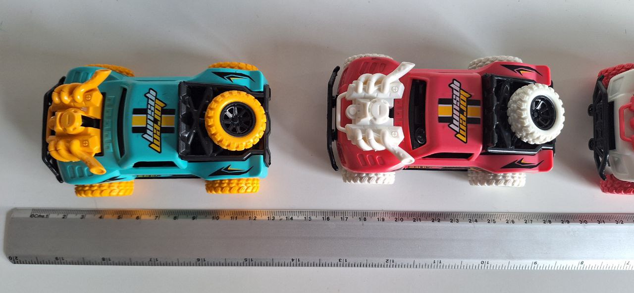 Carro todo terreno con nariz de bala - Unidad